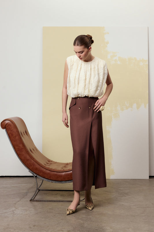 Brown Skirt
