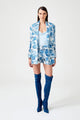 Blue Flower shorts