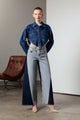 Two tone denim